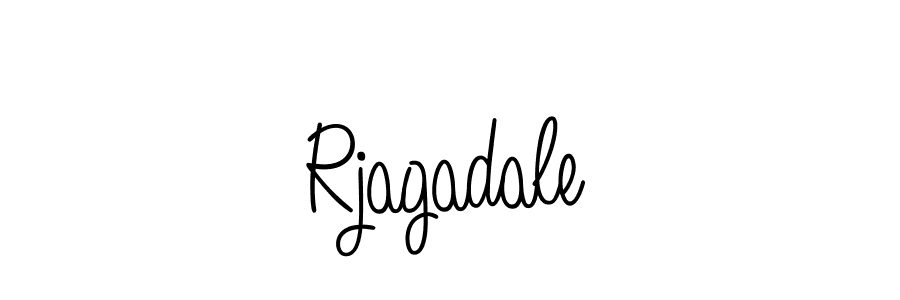 Also we have Rjagadale name is the best signature style. Create professional handwritten signature collection using Angelique-Rose-font-FFP autograph style. Rjagadale signature style 5 images and pictures png