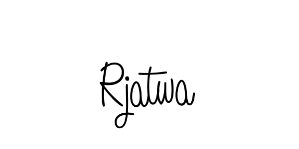Once you've used our free online signature maker to create your best signature Angelique-Rose-font-FFP style, it's time to enjoy all of the benefits that Rjatwa name signing documents. Rjatwa signature style 5 images and pictures png
