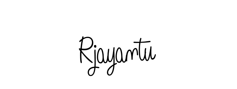 Also we have Rjayantu name is the best signature style. Create professional handwritten signature collection using Angelique-Rose-font-FFP autograph style. Rjayantu signature style 5 images and pictures png
