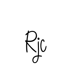 Create a beautiful signature design for name Rjc. With this signature (Angelique-Rose-font-FFP) fonts, you can make a handwritten signature for free. Rjc signature style 5 images and pictures png