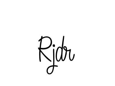 Use a signature maker to create a handwritten signature online. With this signature software, you can design (Angelique-Rose-font-FFP) your own signature for name Rjdr. Rjdr signature style 5 images and pictures png