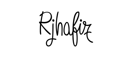 Express your personality with a custom Rjhafiz signature crafted with Angelique-Rose-font-FFP typography. Free transparent PNG download available. Rjhafiz signature style 5 images and pictures png