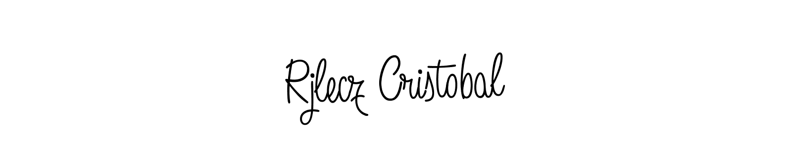 Also we have Rjlecz Cristobal name is the best signature style. Create professional handwritten signature collection using Angelique-Rose-font-FFP autograph style. Rjlecz Cristobal signature style 5 images and pictures png