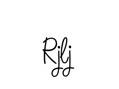 Also we have Rjlj name is the best signature style. Create professional handwritten signature collection using Angelique-Rose-font-FFP autograph style. Rjlj signature style 5 images and pictures png