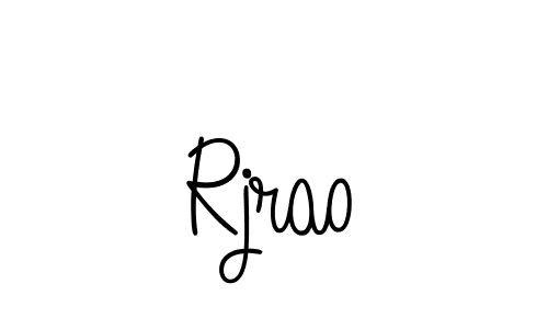 Once you've used our free online signature maker to create your best signature Angelique-Rose-font-FFP style, it's time to enjoy all of the benefits that Rjrao name signing documents. Rjrao signature style 5 images and pictures png