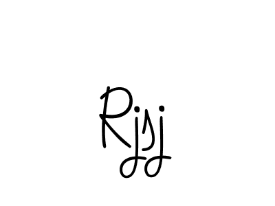 Make a beautiful signature design for name Rjsj. With this signature (Angelique-Rose-font-FFP) style, you can create a handwritten signature for free. Rjsj signature style 5 images and pictures png