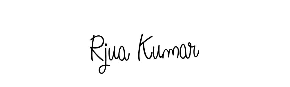 How to Draw Rjua Kumar signature style? Angelique-Rose-font-FFP is a latest design signature styles for name Rjua Kumar. Rjua Kumar signature style 5 images and pictures png