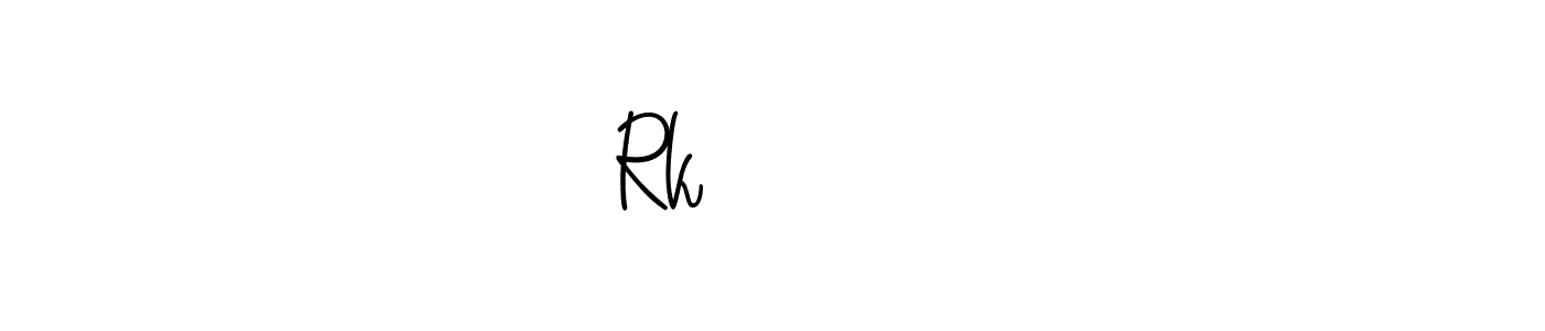 How to make Rkमीना signature? Angelique-Rose-font-FFP is a professional autograph style. Create handwritten signature for Rkमीना name. Rkमीना signature style 5 images and pictures png