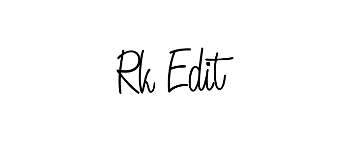 Check out images of Autograph of Rk Edit name. Actor Rk Edit Signature Style. Angelique-Rose-font-FFP is a professional sign style online. Rk Edit signature style 5 images and pictures png