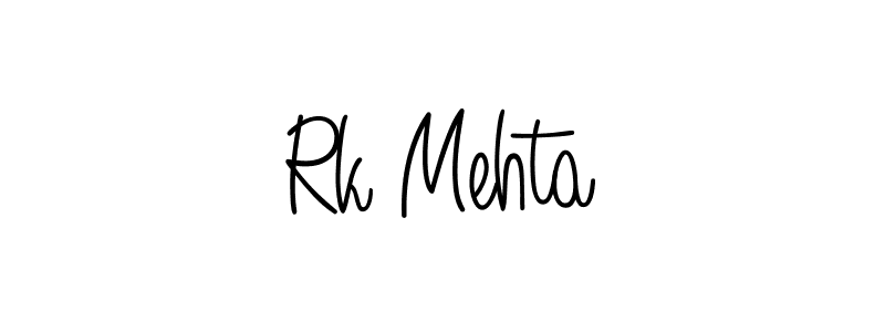 Make a short Rk Mehta signature style. Manage your documents anywhere anytime using Angelique-Rose-font-FFP. Create and add eSignatures, submit forms, share and send files easily. Rk Mehta signature style 5 images and pictures png