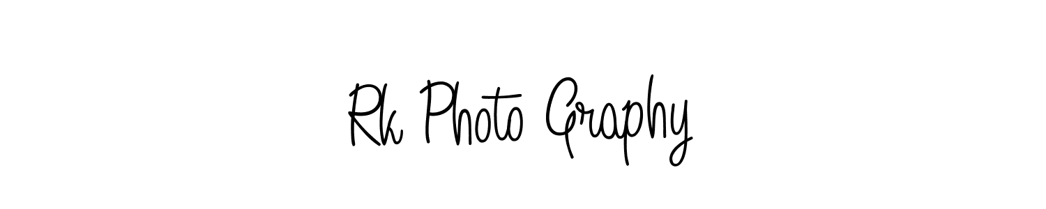 Also You can easily find your signature by using the search form. We will create Rk Photo Graphy name handwritten signature images for you free of cost using Angelique-Rose-font-FFP sign style. Rk Photo Graphy signature style 5 images and pictures png