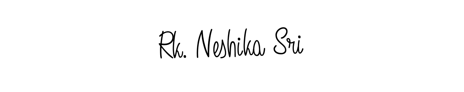 Best and Professional Signature Style for Rk. Neshika Sri. Angelique-Rose-font-FFP Best Signature Style Collection. Rk. Neshika Sri signature style 5 images and pictures png
