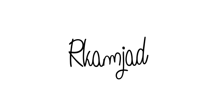 Here are the top 10 professional signature styles for the name Rkamjad. These are the best autograph styles you can use for your name. Rkamjad signature style 5 images and pictures png