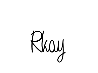 if you are searching for the best signature style for your name Rkay. so please give up your signature search. here we have designed multiple signature styles  using Angelique-Rose-font-FFP. Rkay signature style 5 images and pictures png