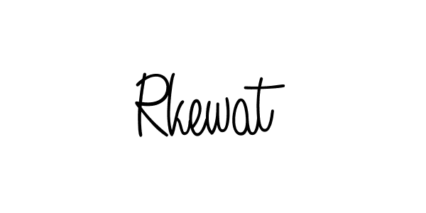 You should practise on your own different ways (Angelique-Rose-font-FFP) to write your name (Rkewat) in signature. don't let someone else do it for you. Rkewat signature style 5 images and pictures png