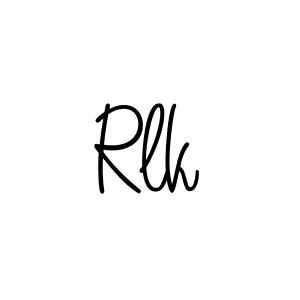 It looks lik you need a new signature style for name Rlk. Design unique handwritten (Angelique-Rose-font-FFP) signature with our free signature maker in just a few clicks. Rlk signature style 5 images and pictures png