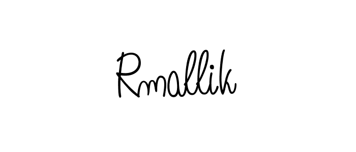 Make a short Rmallik signature style. Manage your documents anywhere anytime using Angelique-Rose-font-FFP. Create and add eSignatures, submit forms, share and send files easily. Rmallik signature style 5 images and pictures png