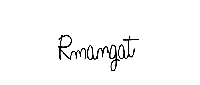 Make a short Rmangat signature style. Manage your documents anywhere anytime using Angelique-Rose-font-FFP. Create and add eSignatures, submit forms, share and send files easily. Rmangat signature style 5 images and pictures png