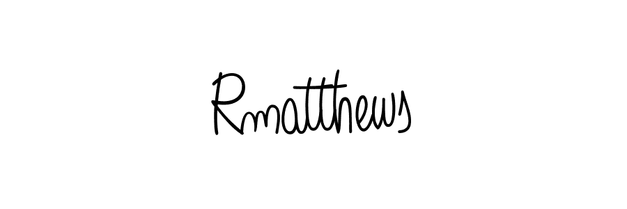 Create a beautiful signature design for name Rmatthews. With this signature (Angelique-Rose-font-FFP) fonts, you can make a handwritten signature for free. Rmatthews signature style 5 images and pictures png