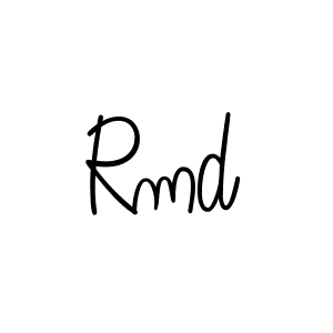 Make a beautiful signature design for name Rmd. Use this online signature maker to create a handwritten signature for free. Rmd signature style 5 images and pictures png