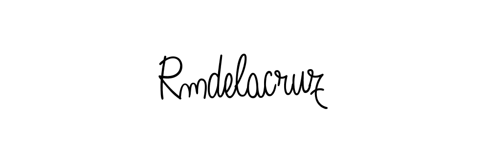 Also we have Rmdelacruz name is the best signature style. Create professional handwritten signature collection using Angelique-Rose-font-FFP autograph style. Rmdelacruz signature style 5 images and pictures png