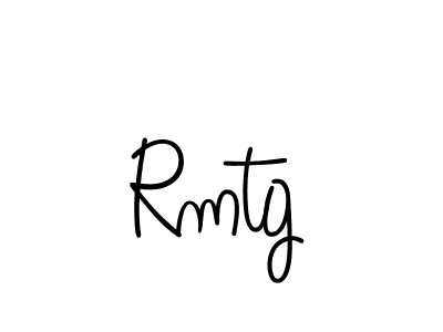 The best way (Angelique-Rose-font-FFP) to make a short signature is to pick only two or three words in your name. The name Rmtg include a total of six letters. For converting this name. Rmtg signature style 5 images and pictures png