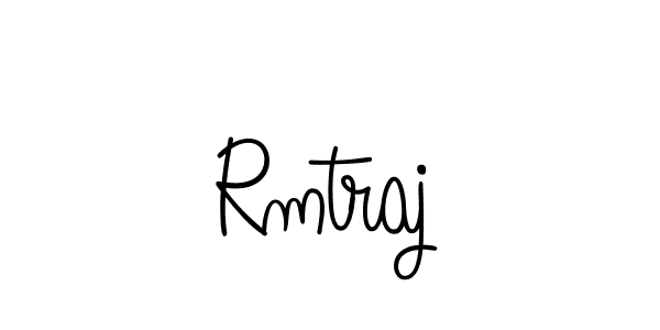 Rmtraj stylish signature style. Best Handwritten Sign (Angelique-Rose-font-FFP) for my name. Handwritten Signature Collection Ideas for my name Rmtraj. Rmtraj signature style 5 images and pictures png