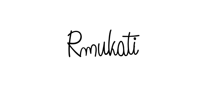 Also You can easily find your signature by using the search form. We will create Rmukati name handwritten signature images for you free of cost using Angelique-Rose-font-FFP sign style. Rmukati signature style 5 images and pictures png