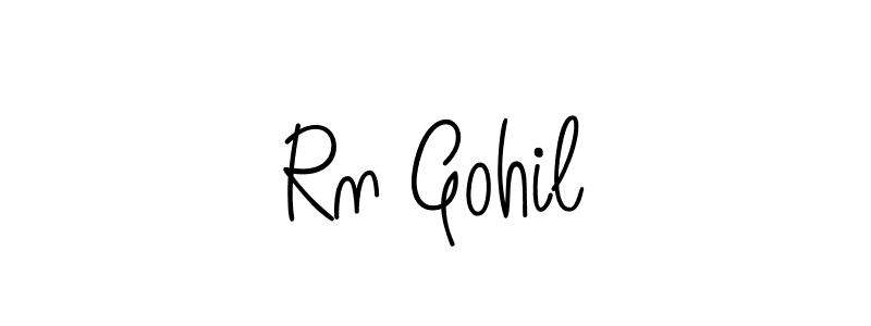 Similarly Angelique-Rose-font-FFP is the best handwritten signature design. Signature creator online .You can use it as an online autograph creator for name Rn Gohil. Rn Gohil signature style 5 images and pictures png