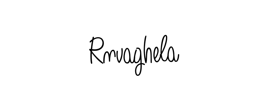 Make a beautiful signature design for name Rnvaghela. Use this online signature maker to create a handwritten signature for free. Rnvaghela signature style 5 images and pictures png