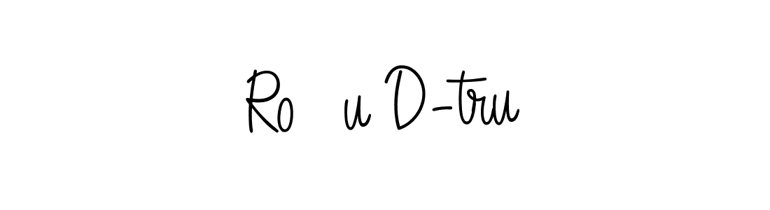 Also we have Roșu D-tru name is the best signature style. Create professional handwritten signature collection using Angelique-Rose-font-FFP autograph style. Roșu D-tru signature style 5 images and pictures png