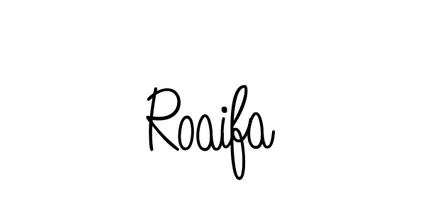 The best way (Angelique-Rose-font-FFP) to make a short signature is to pick only two or three words in your name. The name Roaifa include a total of six letters. For converting this name. Roaifa signature style 5 images and pictures png