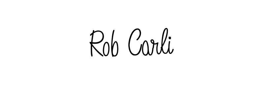 Also we have Rob Carli name is the best signature style. Create professional handwritten signature collection using Angelique-Rose-font-FFP autograph style. Rob Carli signature style 5 images and pictures png