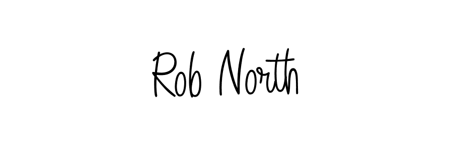 Create a beautiful signature design for name Rob North. With this signature (Angelique-Rose-font-FFP) fonts, you can make a handwritten signature for free. Rob North signature style 5 images and pictures png