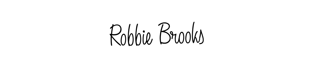 Also we have Robbie Brooks name is the best signature style. Create professional handwritten signature collection using Angelique-Rose-font-FFP autograph style. Robbie Brooks signature style 5 images and pictures png