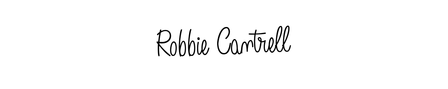The best way (Angelique-Rose-font-FFP) to make a short signature is to pick only two or three words in your name. The name Robbie Cantrell include a total of six letters. For converting this name. Robbie Cantrell signature style 5 images and pictures png