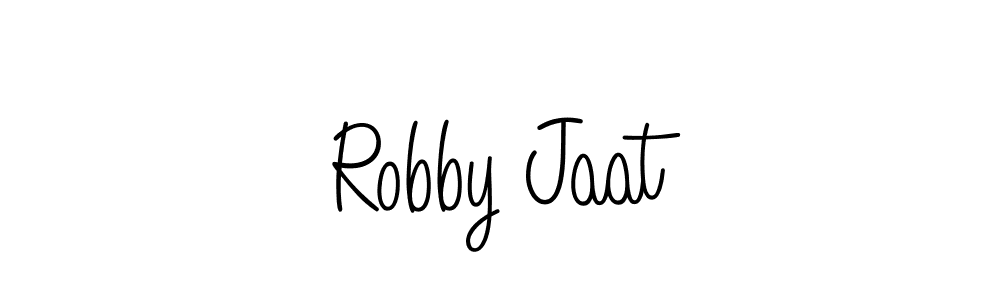 if you are searching for the best signature style for your name Robby Jaat. so please give up your signature search. here we have designed multiple signature styles  using Angelique-Rose-font-FFP. Robby Jaat signature style 5 images and pictures png