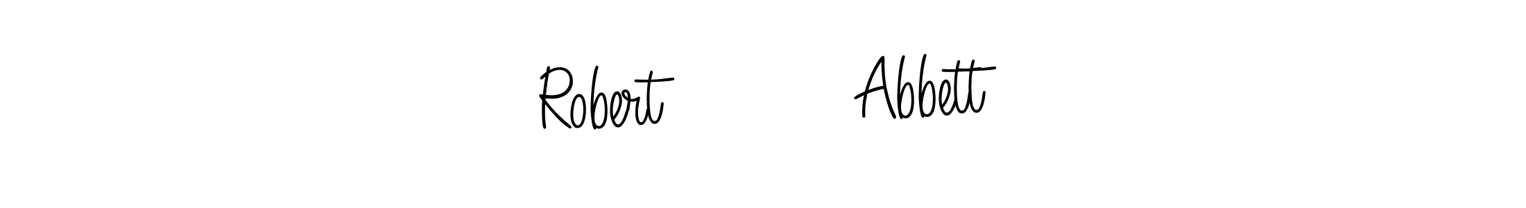 How to make Robert          Abbett name signature. Use Angelique-Rose-font-FFP style for creating short signs online. This is the latest handwritten sign. Robert          Abbett signature style 5 images and pictures png