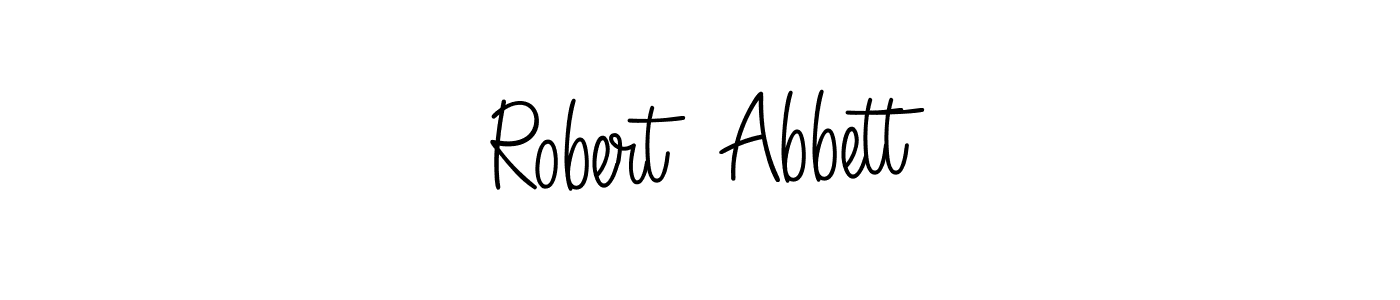 Best and Professional Signature Style for Robert  Abbett. Angelique-Rose-font-FFP Best Signature Style Collection. Robert  Abbett signature style 5 images and pictures png