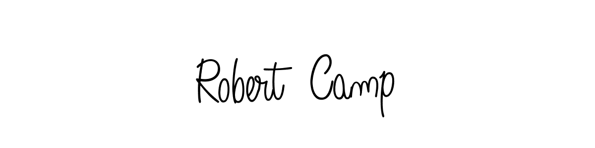 Use a signature maker to create a handwritten signature online. With this signature software, you can design (Angelique-Rose-font-FFP) your own signature for name Robert  Camp. Robert  Camp signature style 5 images and pictures png