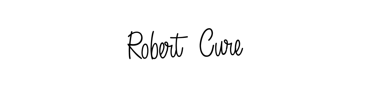 You should practise on your own different ways (Angelique-Rose-font-FFP) to write your name (Robert  Cure) in signature. don't let someone else do it for you. Robert  Cure signature style 5 images and pictures png