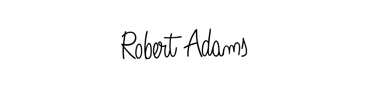 Design your own signature with our free online signature maker. With this signature software, you can create a handwritten (Angelique-Rose-font-FFP) signature for name Robert Adams. Robert Adams signature style 5 images and pictures png