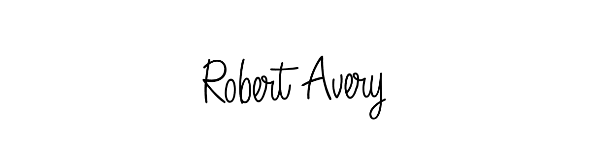 You should practise on your own different ways (Angelique-Rose-font-FFP) to write your name (Robert Avery) in signature. don't let someone else do it for you. Robert Avery signature style 5 images and pictures png