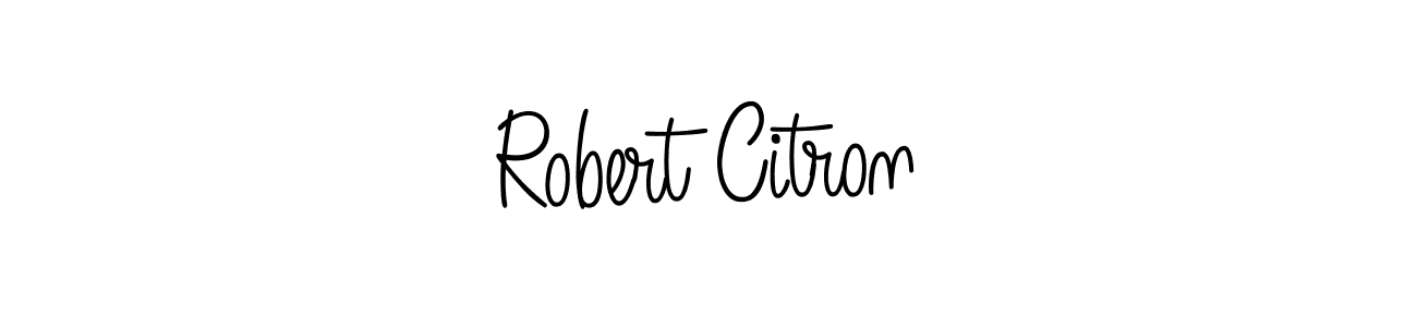 Make a beautiful signature design for name Robert Citron. With this signature (Angelique-Rose-font-FFP) style, you can create a handwritten signature for free. Robert Citron signature style 5 images and pictures png