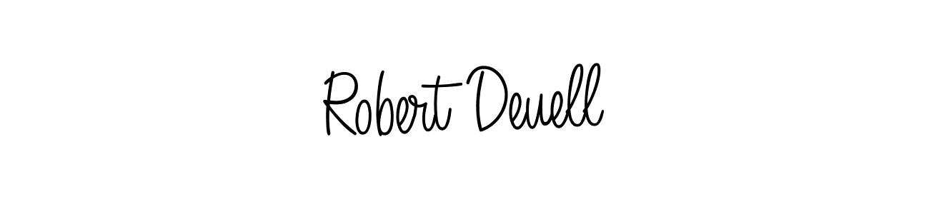 How to make Robert Deuell signature? Angelique-Rose-font-FFP is a professional autograph style. Create handwritten signature for Robert Deuell name. Robert Deuell signature style 5 images and pictures png