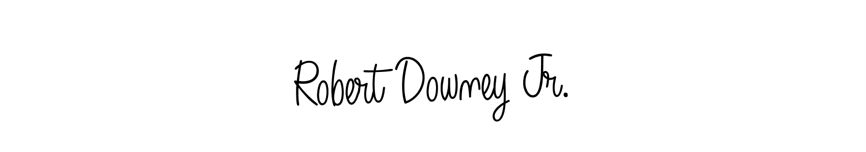 Use a signature maker to create a handwritten signature online. With this signature software, you can design (Angelique-Rose-font-FFP) your own signature for name Robert Downey Jr.. Robert Downey Jr. signature style 5 images and pictures png