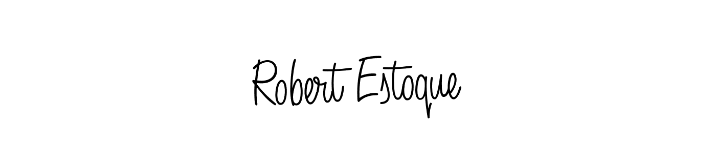 Also we have Robert Estoque name is the best signature style. Create professional handwritten signature collection using Angelique-Rose-font-FFP autograph style. Robert Estoque signature style 5 images and pictures png