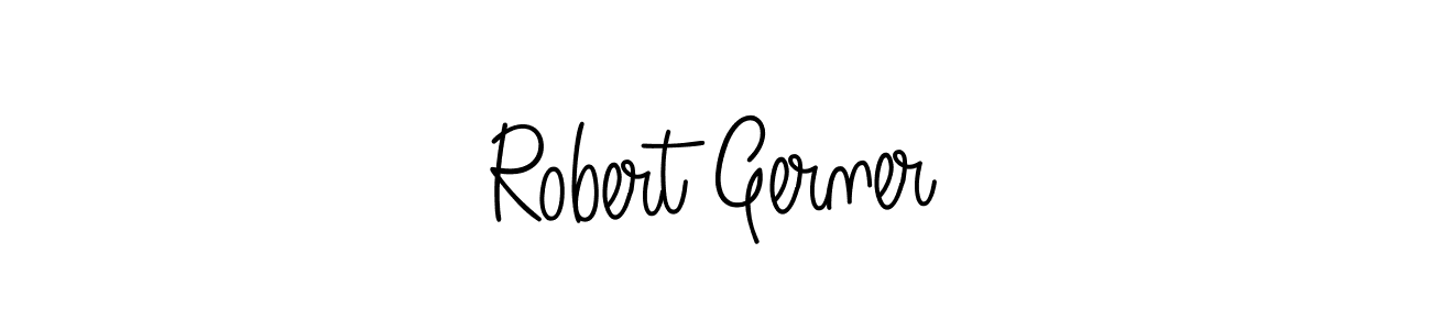 You should practise on your own different ways (Angelique-Rose-font-FFP) to write your name (Robert Gerner) in signature. don't let someone else do it for you. Robert Gerner signature style 5 images and pictures png