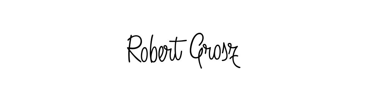 How to Draw Robert Grosz signature style? Angelique-Rose-font-FFP is a latest design signature styles for name Robert Grosz. Robert Grosz signature style 5 images and pictures png