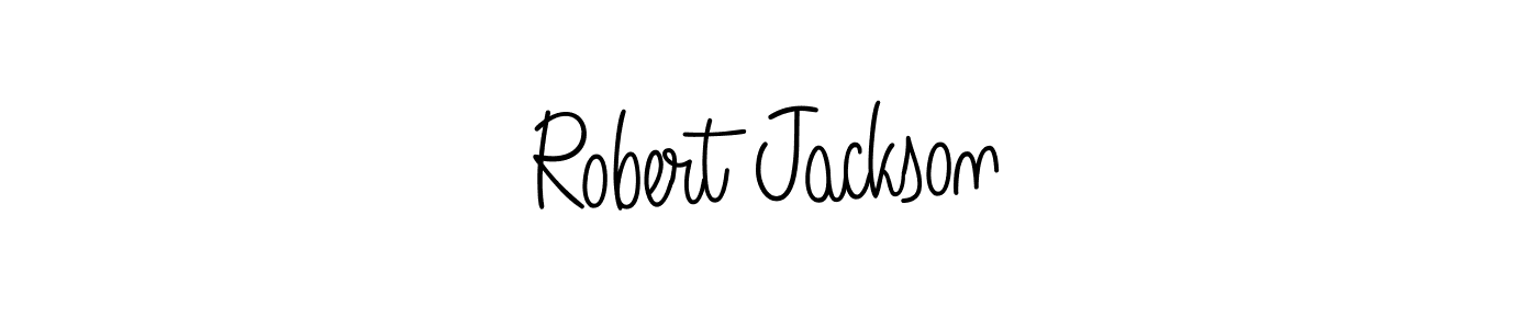 Robert Jackson stylish signature style. Best Handwritten Sign (Angelique-Rose-font-FFP) for my name. Handwritten Signature Collection Ideas for my name Robert Jackson. Robert Jackson signature style 5 images and pictures png